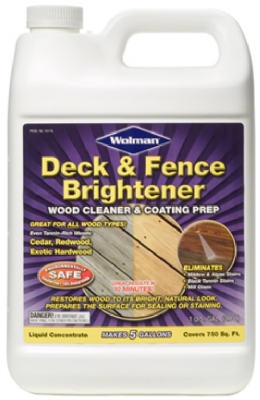 Deck/Fence Brightener Concentrate, 1-Gal.