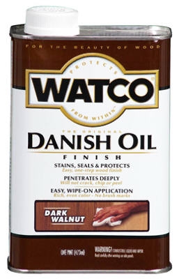 Watco Gallon Dark Walnut Danish Oil Finish