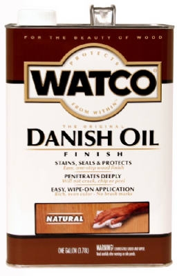 Danish Oil Finish, Natural, Gallon