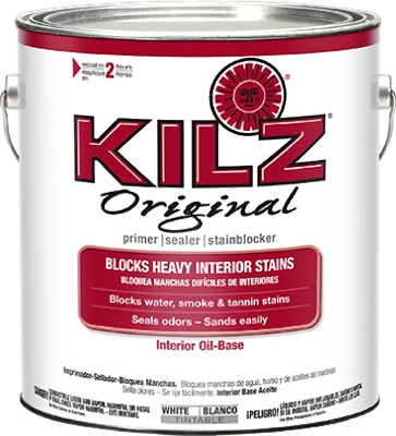 Primer, Sealer & Stain Blocker, Interior, Oil-Base, 1-Gal.