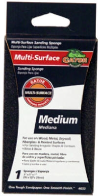 Jumbo Sanding Sponge, 3x5-In., 60-Grit