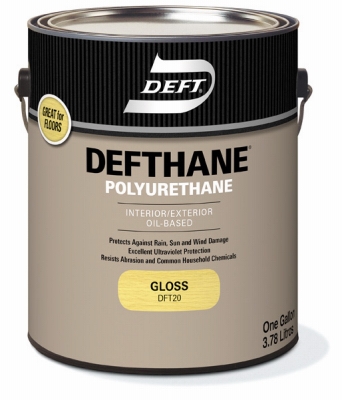 Clear Polyurethane, Gloss, 1-Gal.