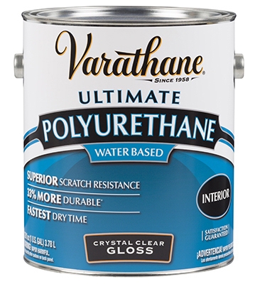 Interior Polyurethane, Water Base, Gloss, 1-Gal.