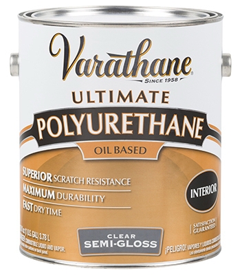 Varathane Polyurethane, Interior, Semi-Gloss, 1-Gal.