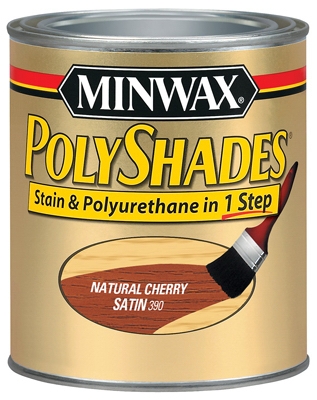 1-Qt. Cherry Satin Polyshades Wood Stain