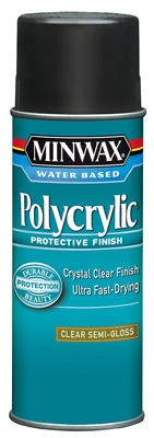 11.5-oz. Polycrylic Aerosol Semigloss Water-Based Finish