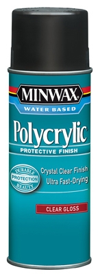 11.5-oz. Polycrylic Aerosol Gloss Water-Based Finish