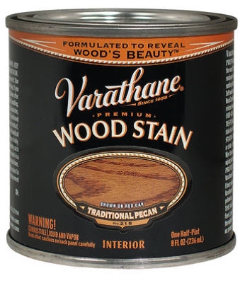 Varathane 1/2-Pt. Traditional Pecan Premium Oil-Based Interior Wood Stain