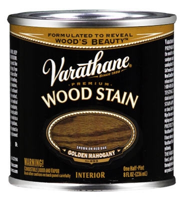Varathane 1/2-Pt. Golden Mahogany Premium Oil-Based Interior Wood Stain