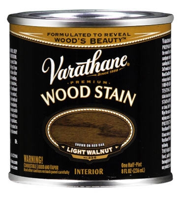 Varathane 1/2-Pt. Light Walnut Premium Oil-Based Interior Wood Stain