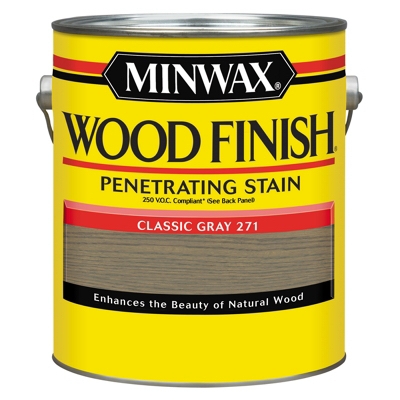 Wood Finish, Classic Gray, 1-Gal.
