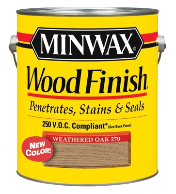 Wood Finish, Weathered Oak, 1-Gal.