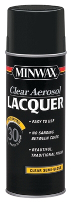 Clear Lacquer, Semi-Gloss, 11.5-oz. Aerosol