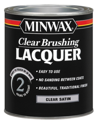 Clear Lacquer, Satin, 1-Qt.