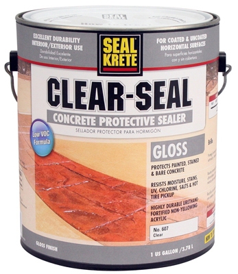 Concrete Protective Sealer, Gloss, 1-Gal.