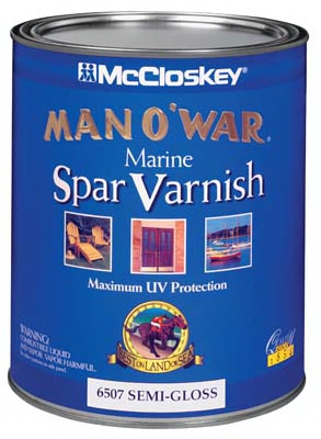 Man O' War Spar Varnish Semi-Gloss Gal (VOC)