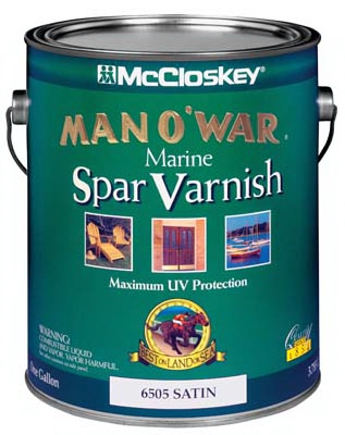 Man O' War Spar Varnish, Satin, 1-Gal.