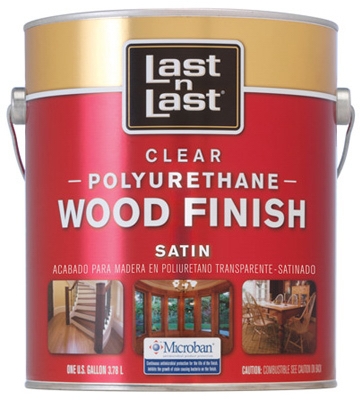 Polyurethane Wood Finish, Satin, 1-Gal.