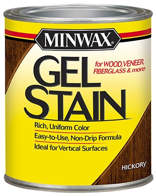 Gel Wood Stain Finish, Hickory, 1-Qt.