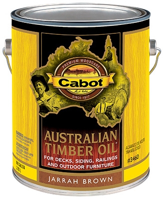 Australian Timber Oil, Jar Brown, 1-Gal.