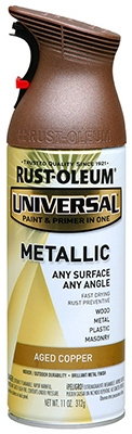 Spray Paint, Aged Copper Metallic, 11-oz.