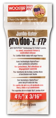 Paint Roller Cover, Jumbo-Koter Pro/Doo-Z FTP, 2-Pack, 3/16-In.