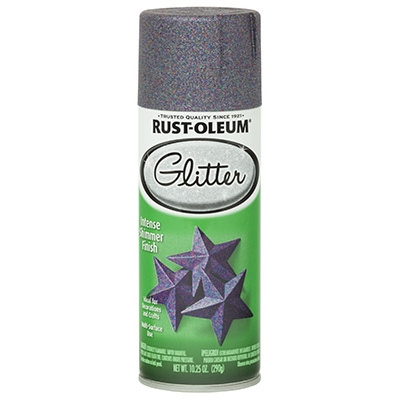 Specialty Glitter Spray Paint, Purple, 10.25-oz.