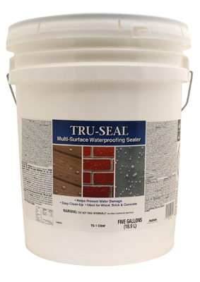 Multi-Surface Waterproofing Sealer, Clear, 5-Gals.