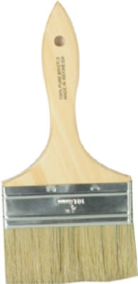 4-Inch White Bristle Chip Brush