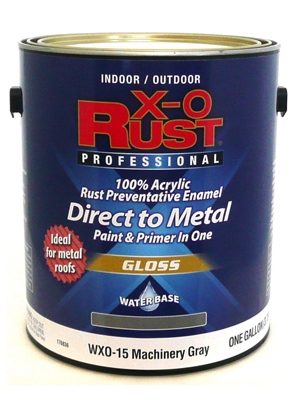 Rust Preventative Paint & Primer, Direct to Metal, Gloss Machinery Gray, 1-Gal., Must Order in Quantities of 2