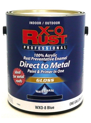 Rust Preventative Paint & Primer, Direct to Metal, Gloss Blue, 1-Gal.