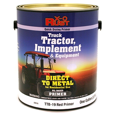 Rust Preventative Oil Base Brush On Primer, Direct to Metal, Truck, Tractor, Implement & Equipment, Red, 1-Gal.