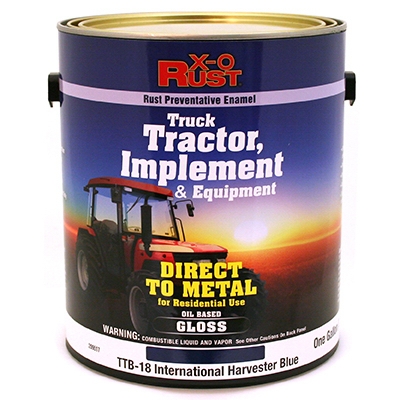 Rust Preventative Paint & Primer, Direct to Metal, Truck, Tractor, Implement & Equipment, International Harvester Blue, 1-Gal., Must Order in Quantities of 2