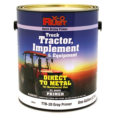 Truck, Tractor, Implement & Equipment Enamel, Gray Primer, 1-Gal.