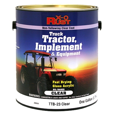 Rust Preventative Paint & Primer, Direct to Metal, Truck, Tractor, Implement & Equipment, Gloss Clear, 1-Gal., Must Order in Quantities of 2