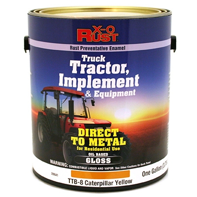 Rust Preventative Paint & Primer, Direct to Metal, Truck, Tractor, Implement & Equipment, Caterpillar Yellow, 1-Gal., Must Order in Quantities of 2