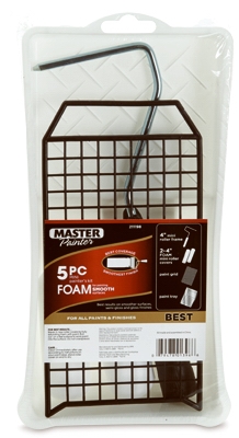 Mini Foam 5-Pc. Roller Paint Tray Set