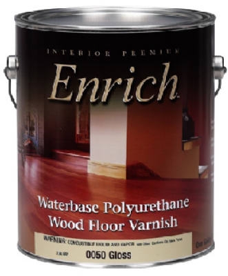 Enrich Gallon Satin Water-Base Varnish & Floor Finish