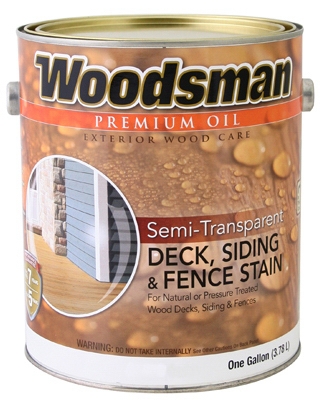 Oil Deck, Siding & Fence Stain, Semi-Transparent Cedar, 1-Gal., Must Purchase in Quantities of 2