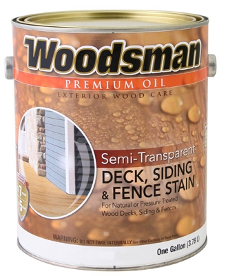 Oil Deck, Siding & Fence Stain, Semi-Transparent Neutral Base, 1-Gal.