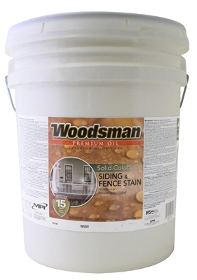 Oil House & Trim Stain, Solid-Color, Light Base, 5-Gals.
