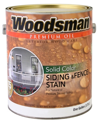 Oil House & Trim Stain, Solid-Color, Neutral Base, 1-Gal.