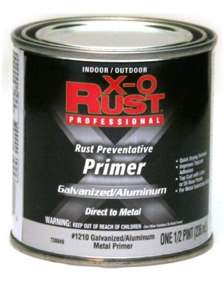 Metal Primer, Waterborne Galvanized/Aluminum, .5-Pt.