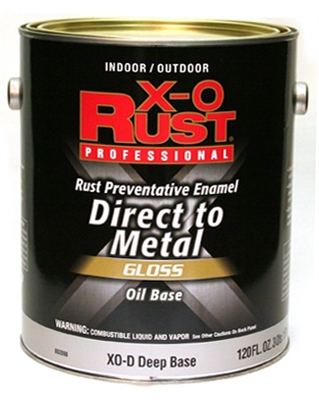 Premium Interior/Exterior Anti-Rust Enamel, Gloss Deep Base, Oil-Base, 1-Gal.