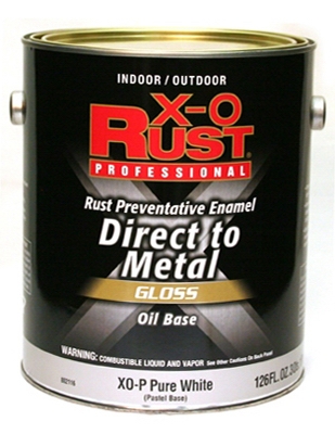 Premium Interior/Exterior Anti-Rust Enamel, Gloss Pastel Base, Oil-Base, 1-Gal.