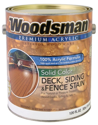 Acrylic Latex Deck Stain, Solid-Color Neutral Base, 1-Gal.