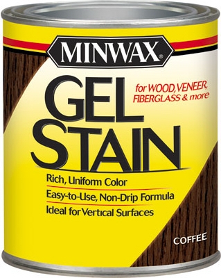 MINWAX 1/2PT COFFEE GEL Wood Stain