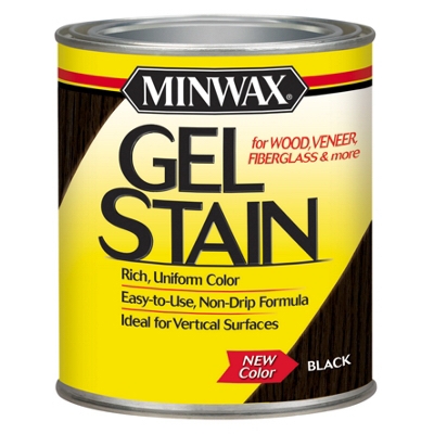 1-Qt. Black Gel Wood Stain