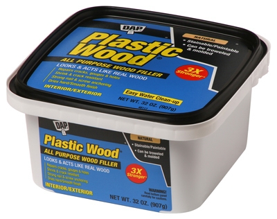 Plastic Wood Latex All-Purpose Wood Filler, 32-oz.