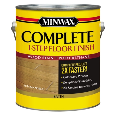 MW COMPLETE 1-STEP FLOOR FINISH, GA, GLOSS, AUTUMN WHEAT